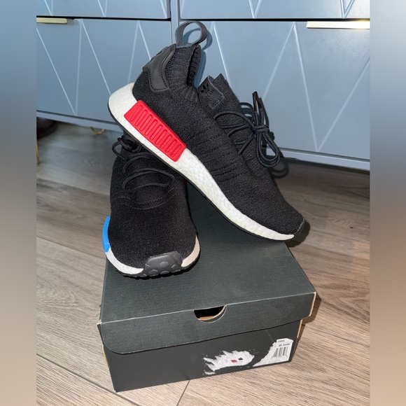 Adidas 2021 NMD_R1 Primeknit Uncaged 'OG' in size 8 (men’s) / size 9 (women’s)